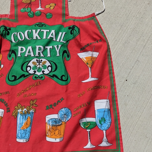 Vintage Cocktail Party Apron - Picture 4 of 4